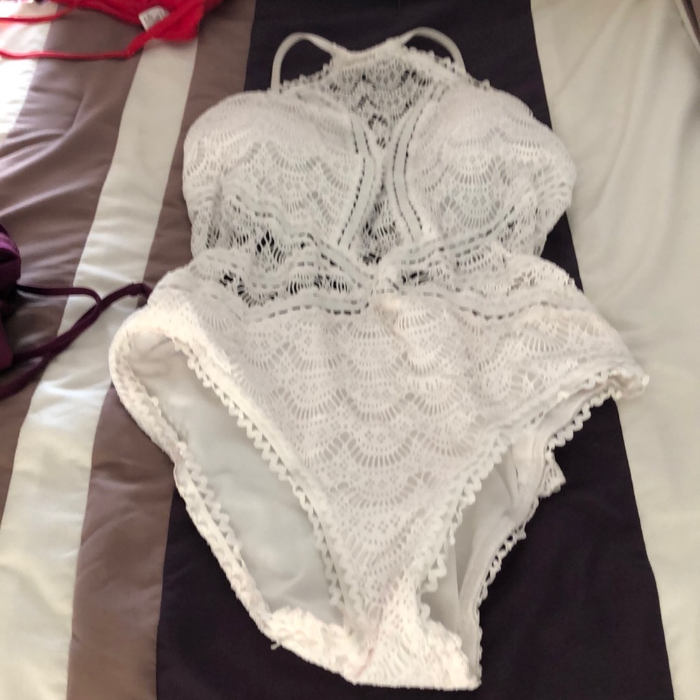 One piece bathing suit